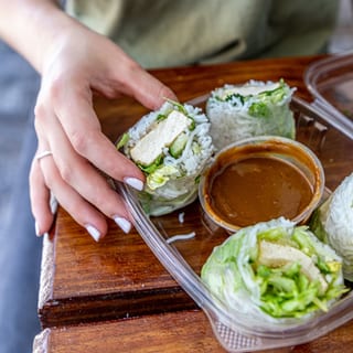 Tofu Spring Rolls