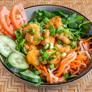 Bang Bang Shrimp Salad